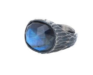 Rustic Labradorite Ring